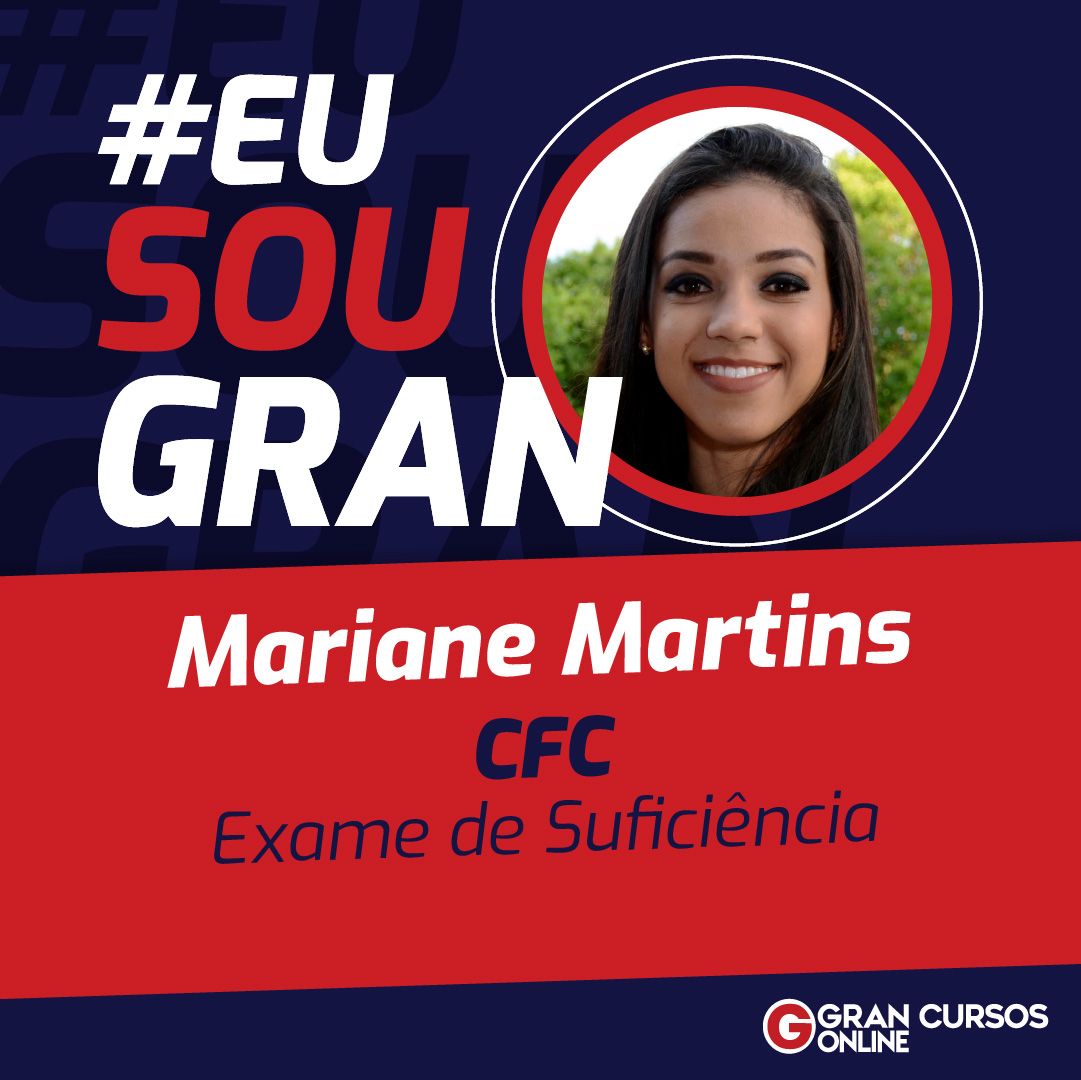 Conheça Mariane Martins aprovada no Exame CFC