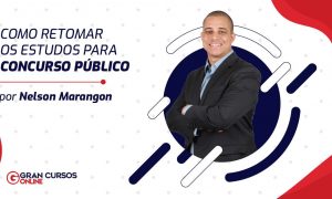 Como retomar os estudos para concurso público