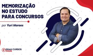 Memorização no estudo para concursos