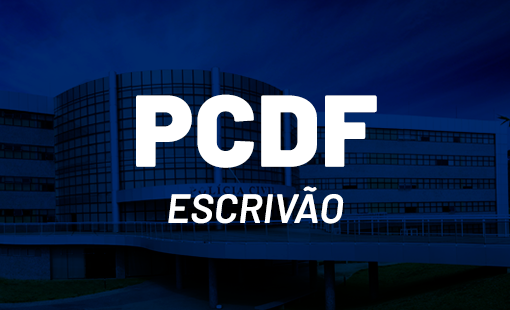 Concurso PCDF escrivão: locais de prova a partir de hoje