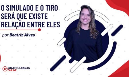 O simulado e o tiro: será que existe relação entre eles?