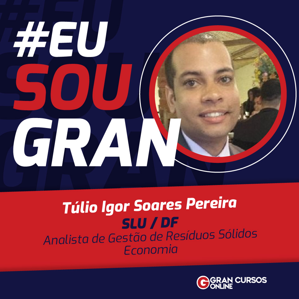Túlio Pereira conseguiu manter a disciplina e foi aprovado!