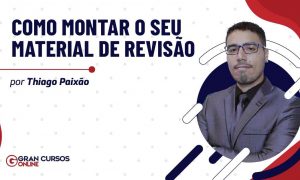 Como montar o seu material de revisão