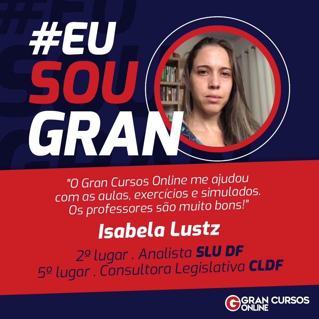 Conheça a história de Isabela Lustz, aprovada em 2º lugar no SLU