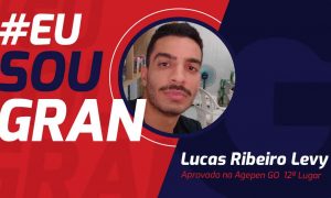 Focando na estabilidade, Lucas Levy conseguiu aprovação na Agepen GO!