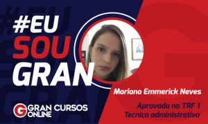Mariana Emmerick foi aprovada nos concursos do TRF 1ª e TJ SP