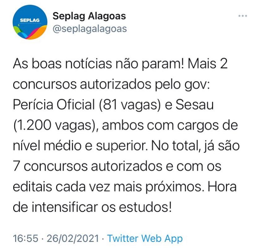 Concursl SESAU AL: 1.200 vagas