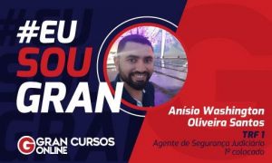 Concurso TRF 1: Anísio foi aprovado estudando 4 horas por dia