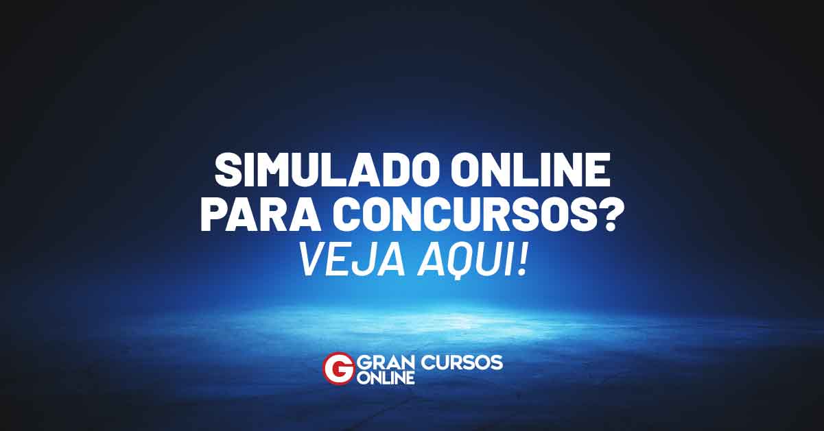 Simulado Online Para Concurso Grátis? Veja AQUI!