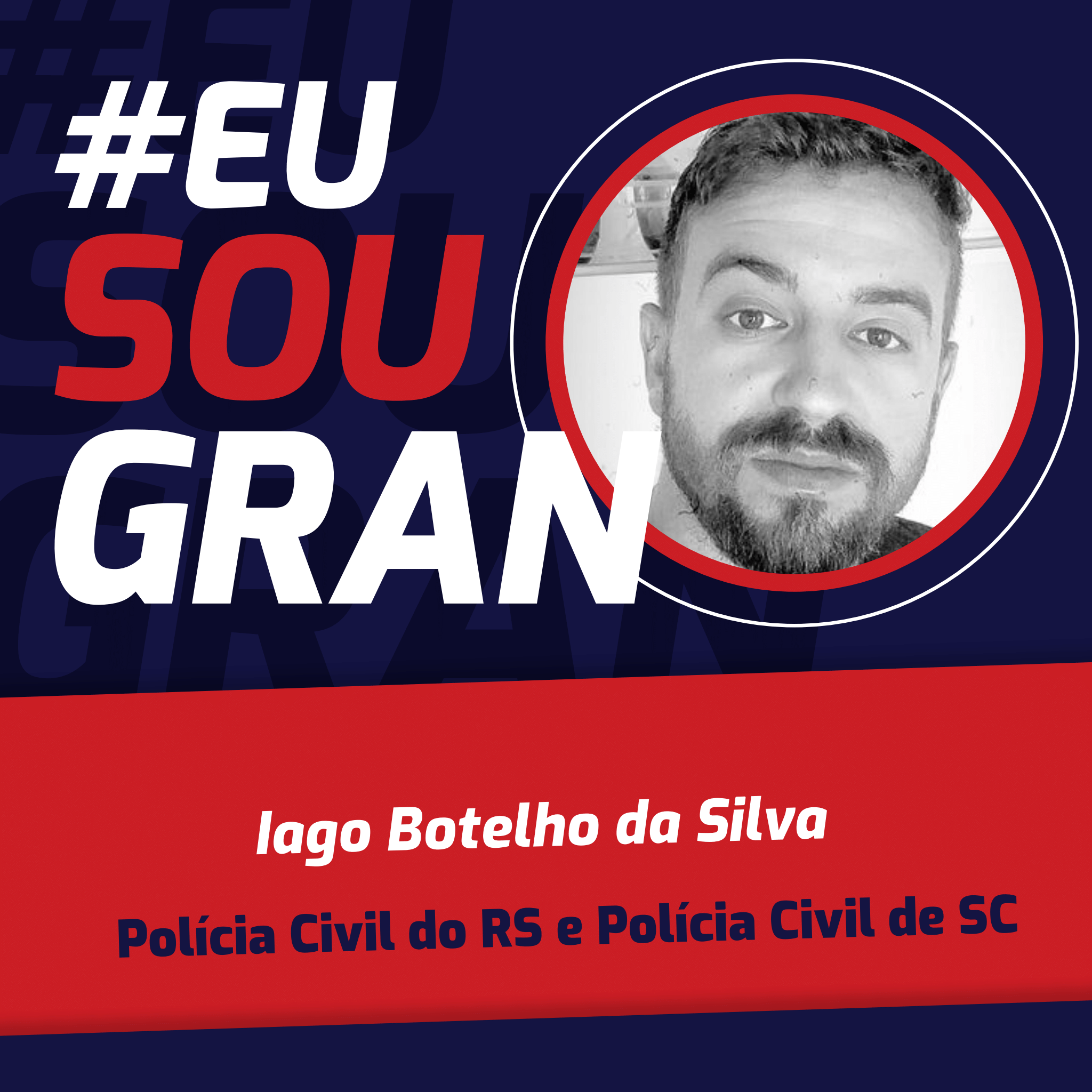 Concursos policiais: Iago foi aprovado após estudar por 1 ano