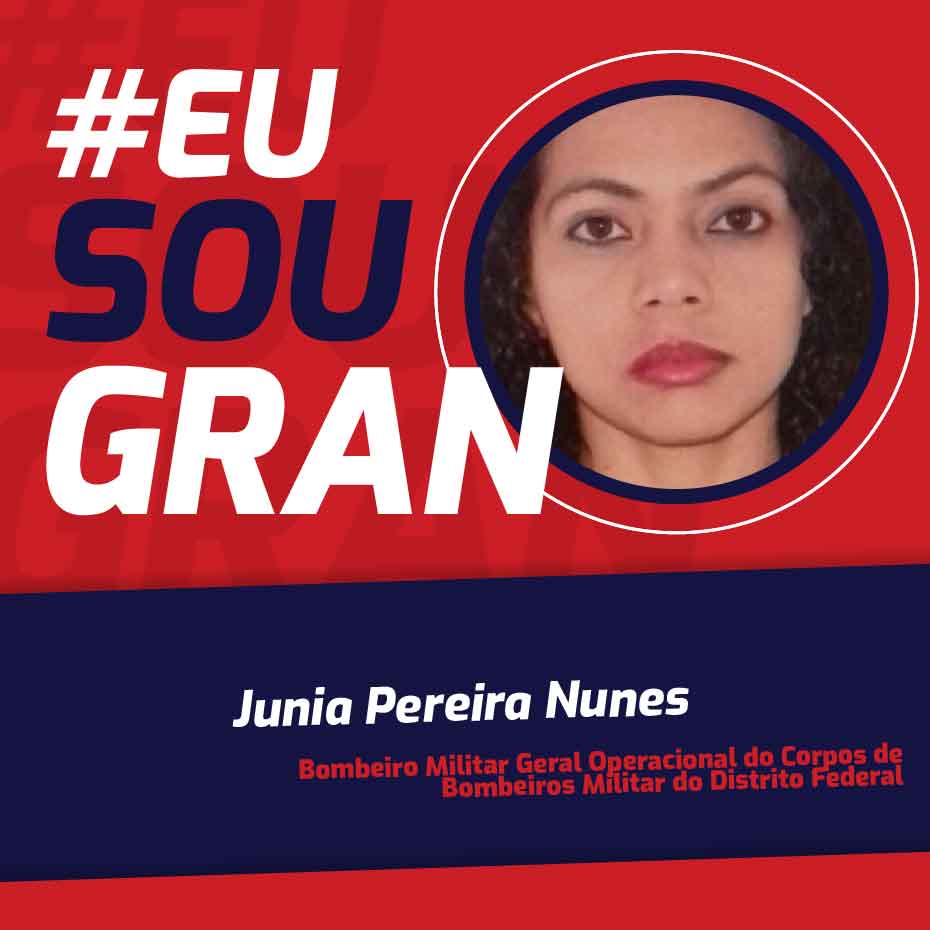 Junia conquistou a aprovação no concurso do CBM DF dedicando-se aos estudos durante 1 mês e meio