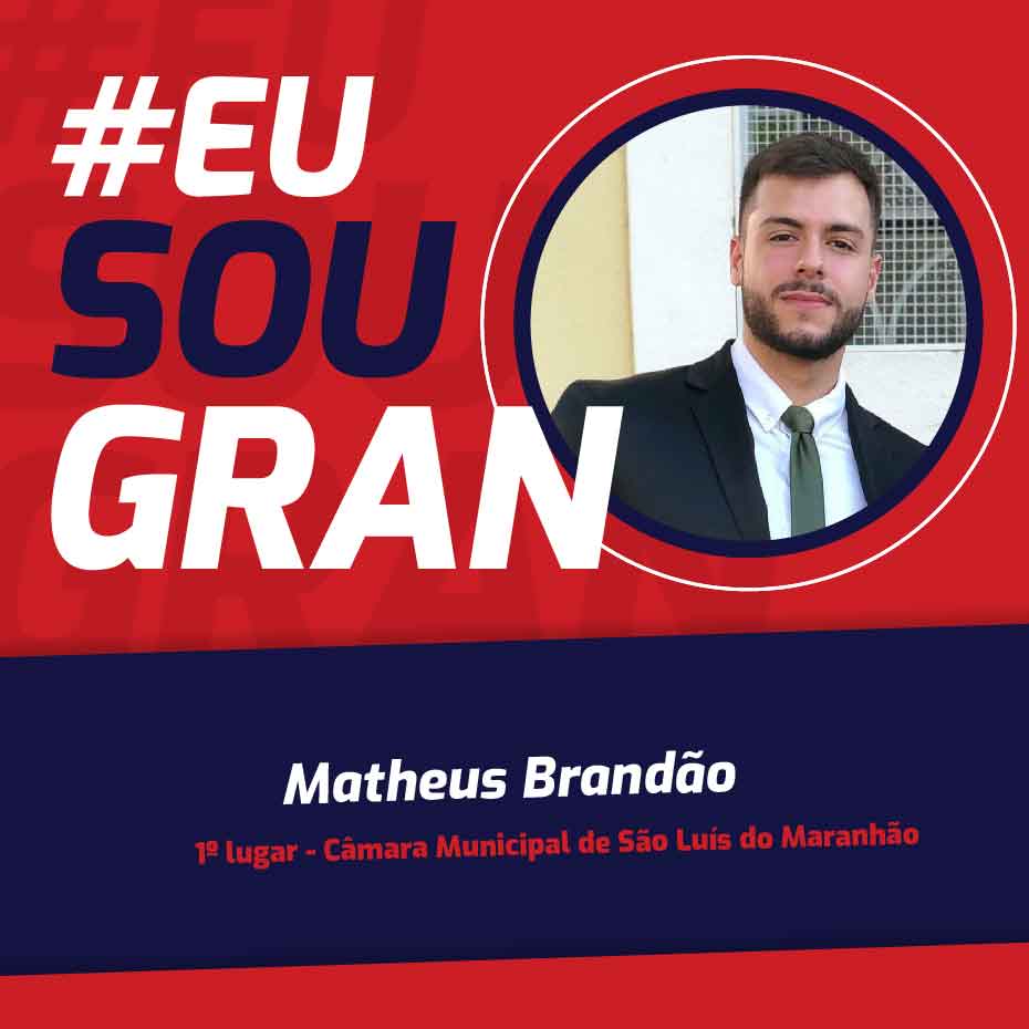 Conheça a história de aprovação do Matheus Brandão