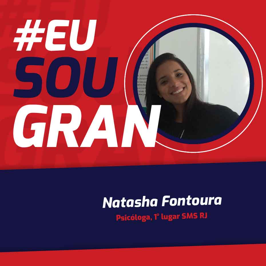 Conheça Natasha Fontoura, aprovada em 1° lugar na SMS!