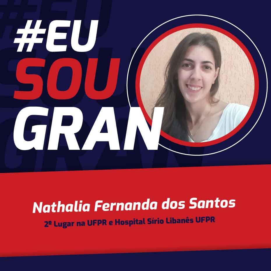 Conheça Nathalia Fernanda dos Santos, aprovada em 4 residências!
