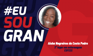 3° lugar em enfermagem pelo EsFCEx: Conheça Aisha Negreiros!