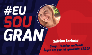 Conheça Sabrina Barbosa, aprovada no concurso SES DF!