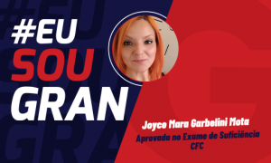 Aprovada no Exame CFC: conheça a história de Joyce Mara!