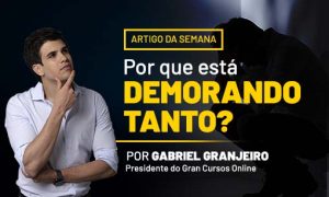 Por que está demorando tanto?