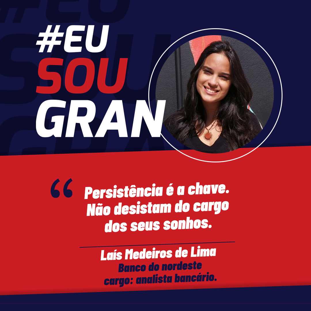 Conheça a história de Laís, aprovada no Concurso BNB!