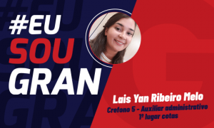 Aprovada em 1º Lugar! Conheça a história de Laís Melo!