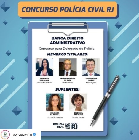 concurso policia civil rj banca direito administrativo