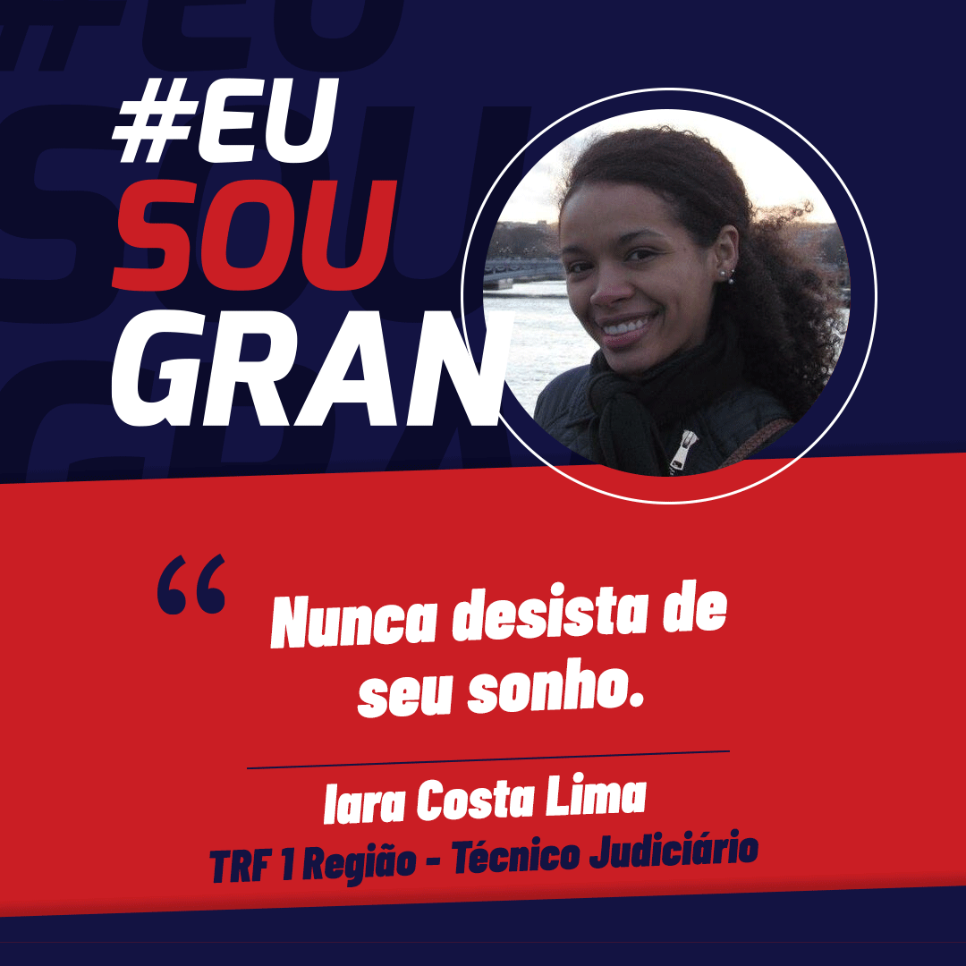 Conheça a Iara Costa Lima, aprovada no Concurso TRF 1