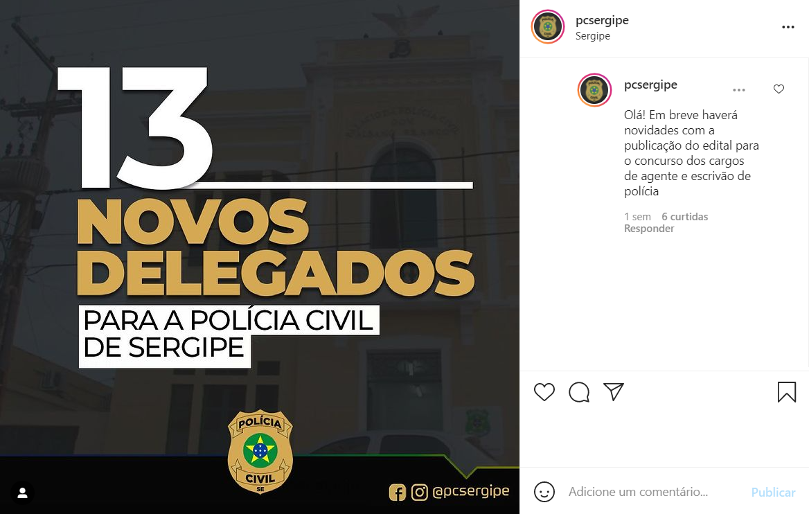 Concurso Polícia Civil SE: Edital Iminente Para Agente E Escrivão!