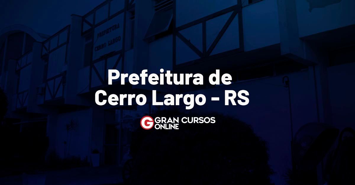 Prefeitura Municipal de Prefeitura Municipal de Cerro Largo