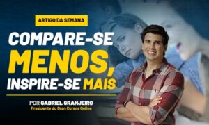 Compare-se menos, inspire-se mais