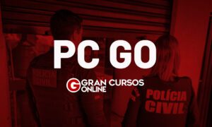 Concurso PC GO: cronograma de estudos pré edital!