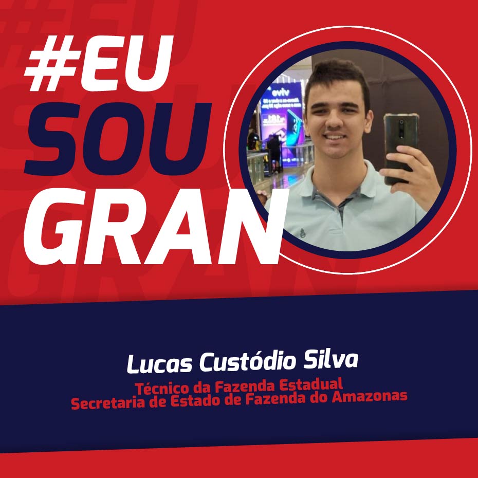 Conheça Lucas Custódio, aprovado no concurso Sefaz AM!