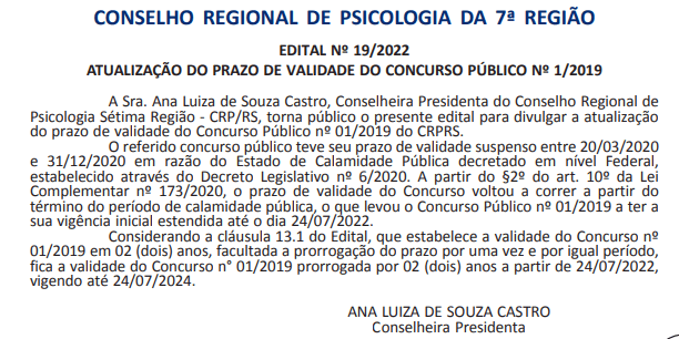 CRPRS - Conselho Regional de Psicologia do Rio Grande do Sul