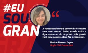 Conheça a história de Marina Lopes, aprovada no Exame de Ordem!