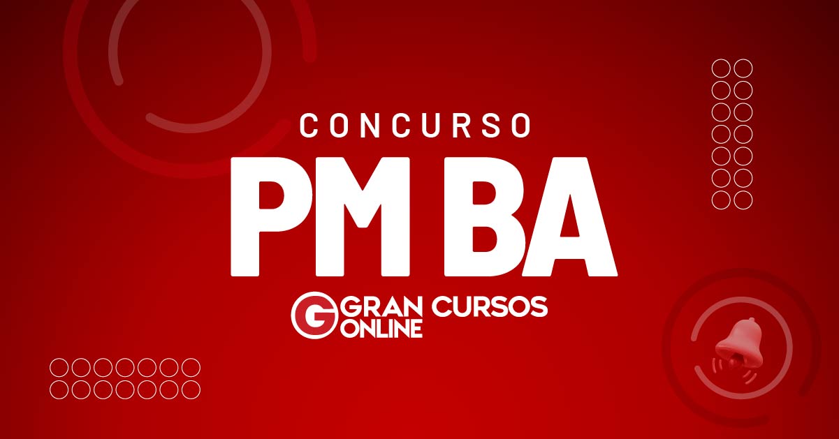 Concurso da Polícia Militar da Bahia PM BA Edital Publicado 124320