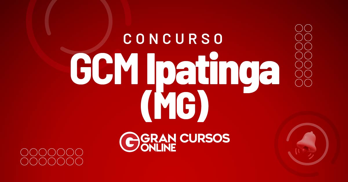 Concurso Guarda Municipal de Ipatinga - Edital Publicado! 