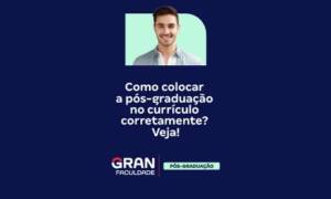 Como colocar a pós-graduação no currículo corretamente? Veja!