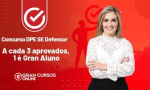 Resultado DPE SE Defensor: 33,33% dos aprovados são Gran