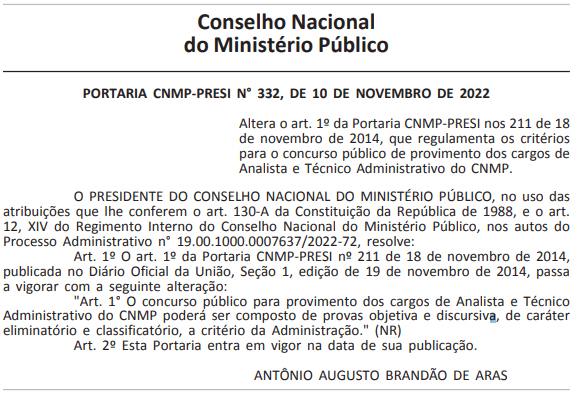 Conselho Nacional do Ministério Público - Conselho Nacional do