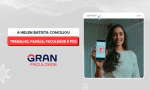 A Helen Batista conciliou trabalho, família, faculdade e pós