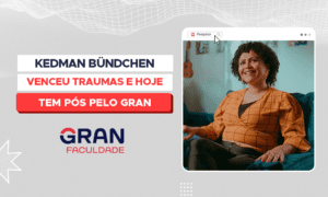 Kedman Bündchen venceu obstáculos e hoje tem pós pelo Gran