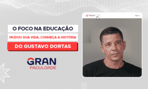 O foco na educação mudou a vida do Gustavo Dortas