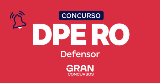 Concurso DPE RO Defensor 2026: banca em breve!
