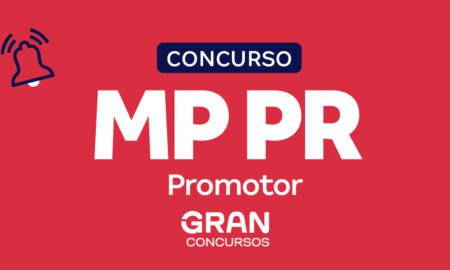 Concurso MP PR Promotor: paga R$ 34 mil. Resultado homologado