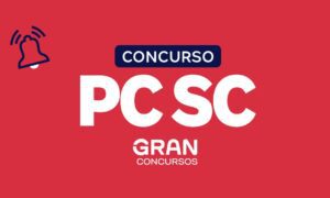 Concurso Delegado SC: em andamento; R$ 22,8 mil! Veja