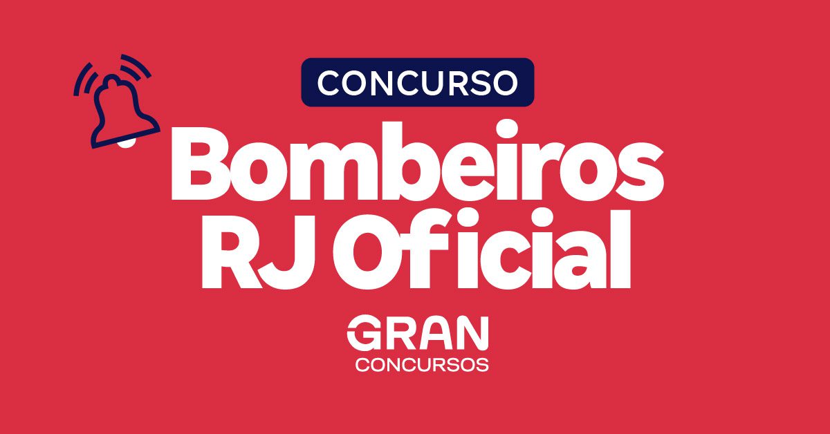 Concurso Bombeiros RJ Oficial: Inscrições Abertas; R$ 4,2 Mil!