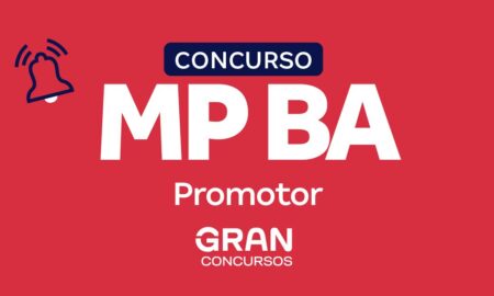 Concurso MP BA Promotor abre inscrição! Inicial R$ 31 mil
