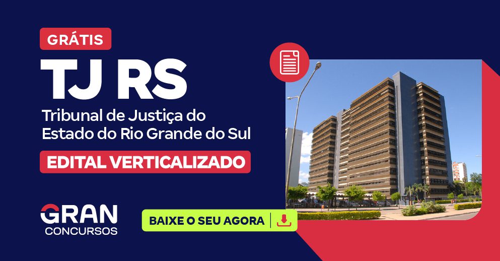 Concurso IGP RS: Baixe os editais verticalizados e otimize a sua preparação!