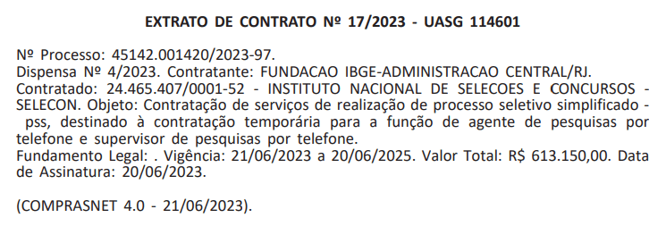 Concurso IBGE: bancas contratadas anunciam editais; 7.873 vagas