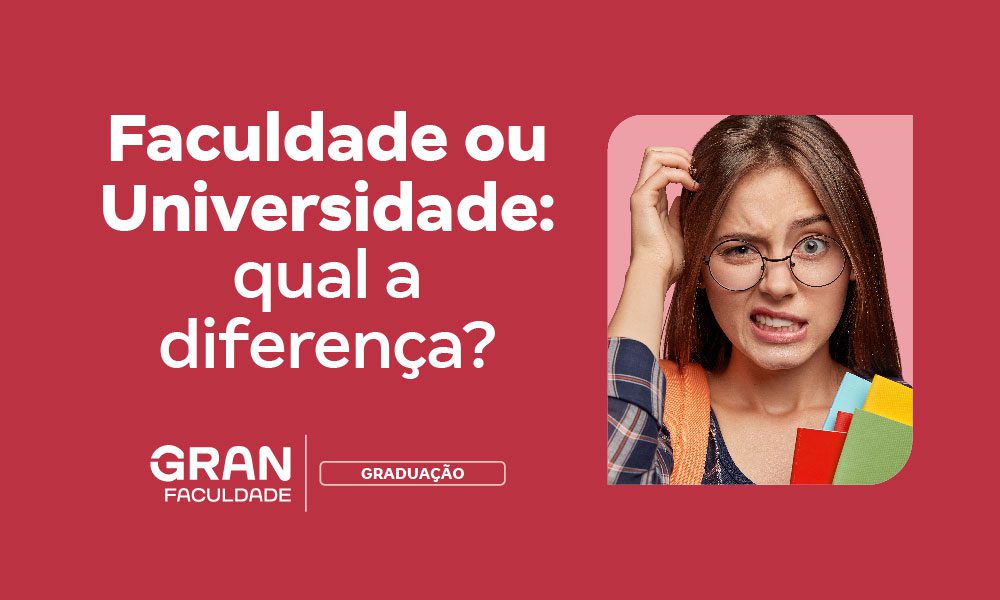 Qual a diferença entre faculdade e universidade?