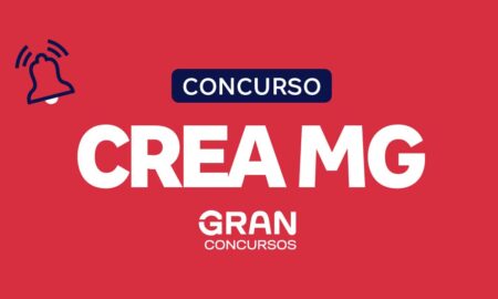 Edital CREA MG publicado! Inscrições começam em 20 de julho